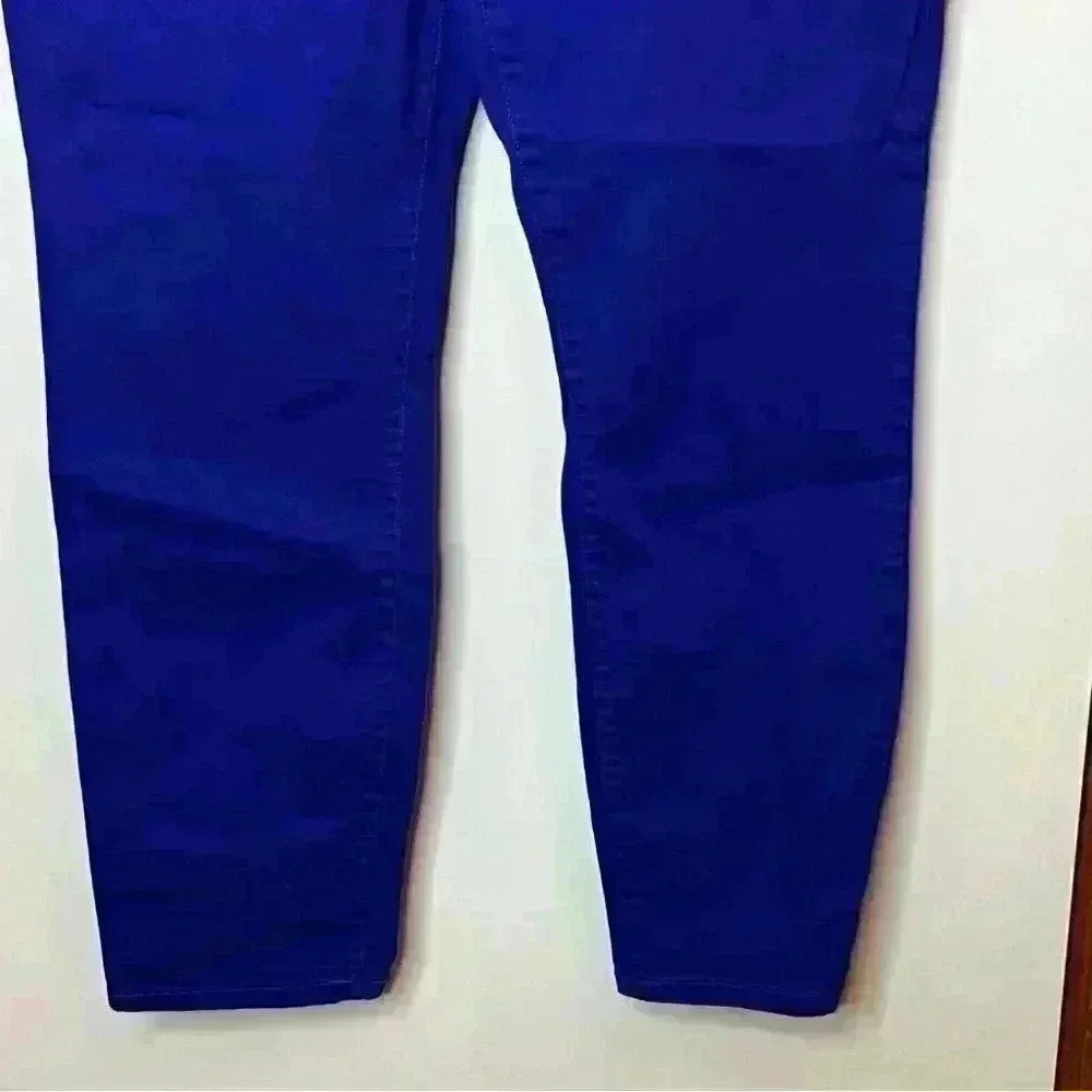 NYDJ Ankle Denim Jean Women 12 Blue Lift Tuck High-rise Stretch 5 Pocket Casual - Picture 3 of 7